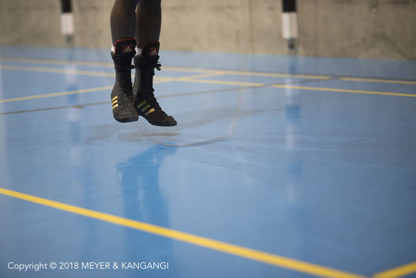 Seilspringen im Training